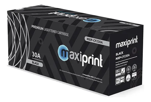 [100033] [CF230A-CRG051] Maxiprint - Toner Compatible HP Negro CF230A Canon CRG051