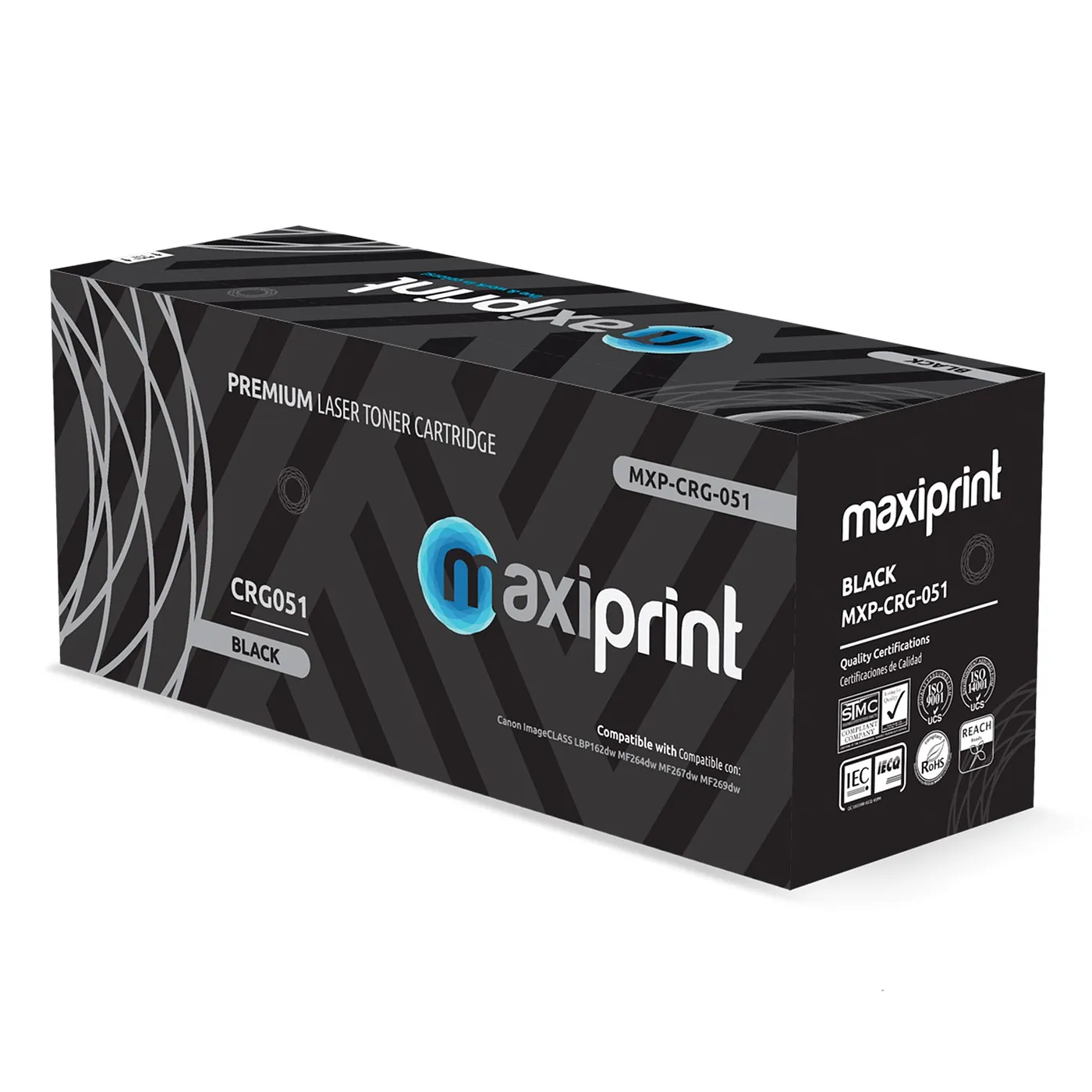 [100033] [CF230A-CRG051] Maxiprint - Toner Compatible HP Negro CF230A Canon CRG051