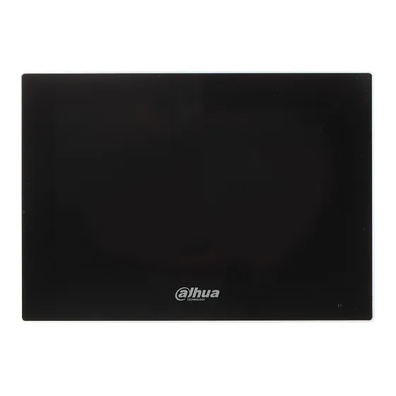 [090514] [DHI-VTH2621G-P] Dahua - Monitor [Negro] para Videoportero IP Touch de 7" con Puerto PoE (Admite 9 Extensiones Villa 4 de Apartamento) Uso en Interiores