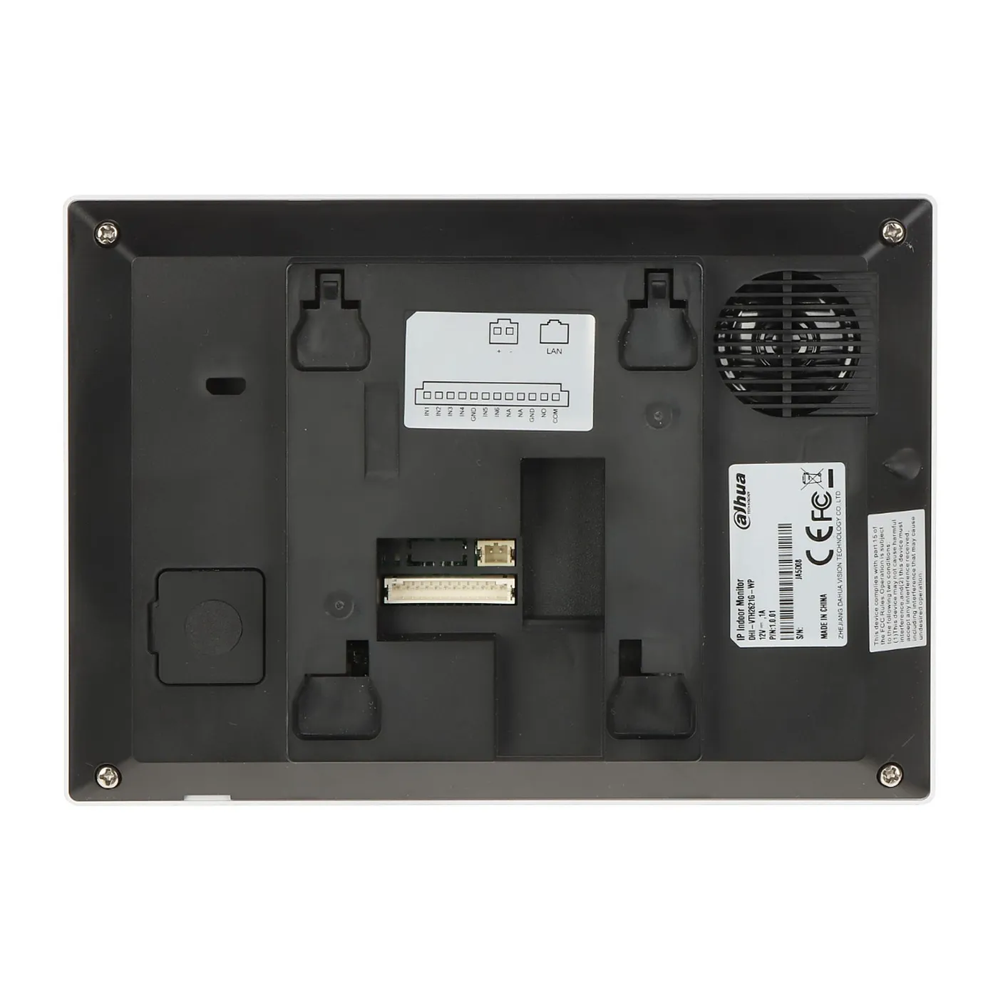 [090514] [DHI-VTH2621G-P] Dahua - Monitor [Negro] para Videoportero IP Touch de 7" con Puerto PoE (Admite 9 Extensiones Villa 4 de Apartamento) Uso en Interiores