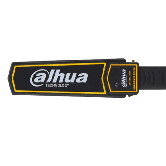 [090518] [DHI-ISC-H001] Dahua - Detector de Metales Portatil 2 Niveles de Sensibilidad 9V Sonido y Vibracion Indicador Visual