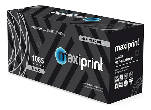 [100162] [MLT-D108S] Maxiprint - Toner Compatible Samsung Negro MLT-D108S
