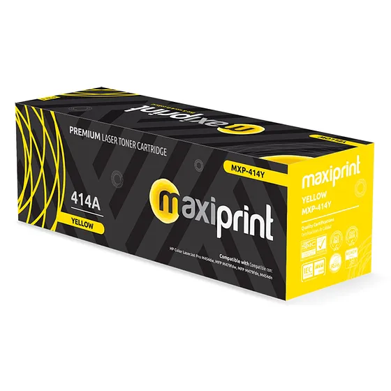 [100195] [MXP-414Y(C/CHIP)] Maxiprint - Toner Compatible HP Yellow W2022A [Con Chip]