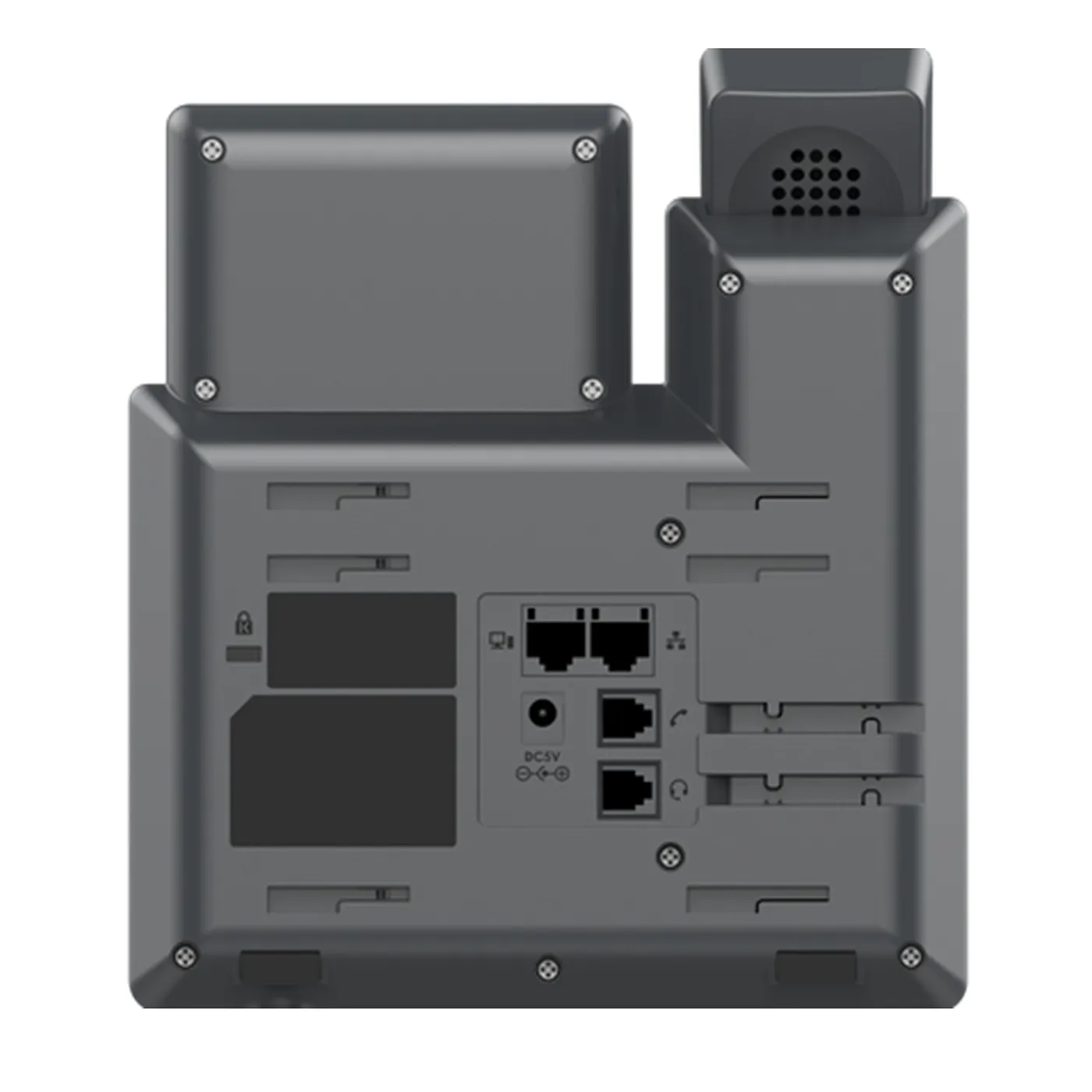 [110002] [GRP2602G] Grandstream - Teléfono IP 2 líneas 4 cuentas SIP pantalla LCD retroiluminada 2.4 pulgadas 132x48 PoE integrado dos puertos Gigabit 10/100/1000 Mbps conferencia de 5 vías