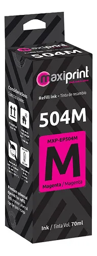 [100137] [504M-70ML] Maxiprint - Tinta Compatible Epson 70ml Magenta 504M
