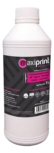 [100145] [UI1LM-1LT] Maxiprint - Tinta Universal 1lt Magenta UI1LM