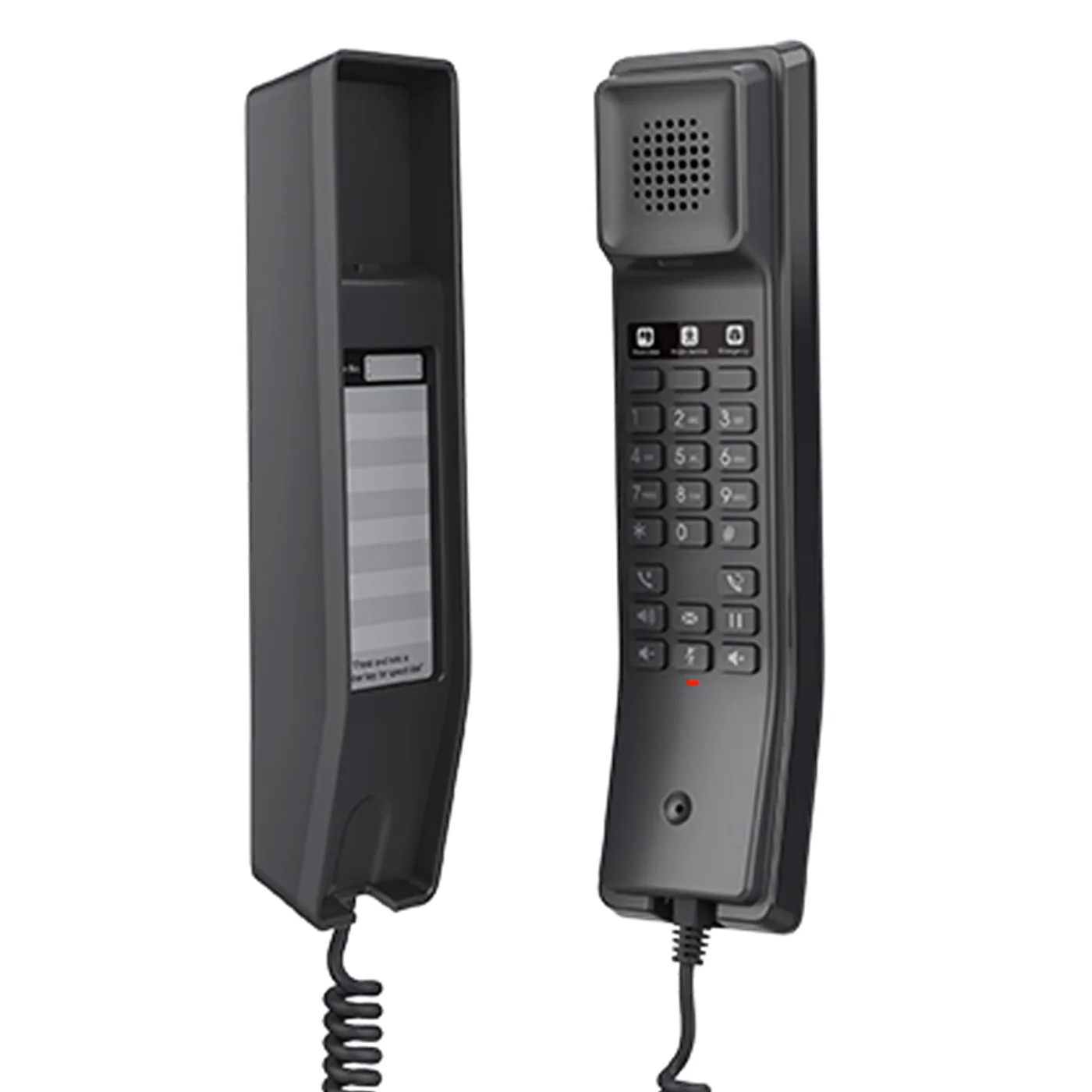 [110032] [GHP611] Grandstream - Teléfono IP para Hotelería 2 cuentas SIP 2 líneas 3 teclas programables 10 teclas de marcación rápida un puerto de red 100 Mbps con PoE altavoz HD en el auricular