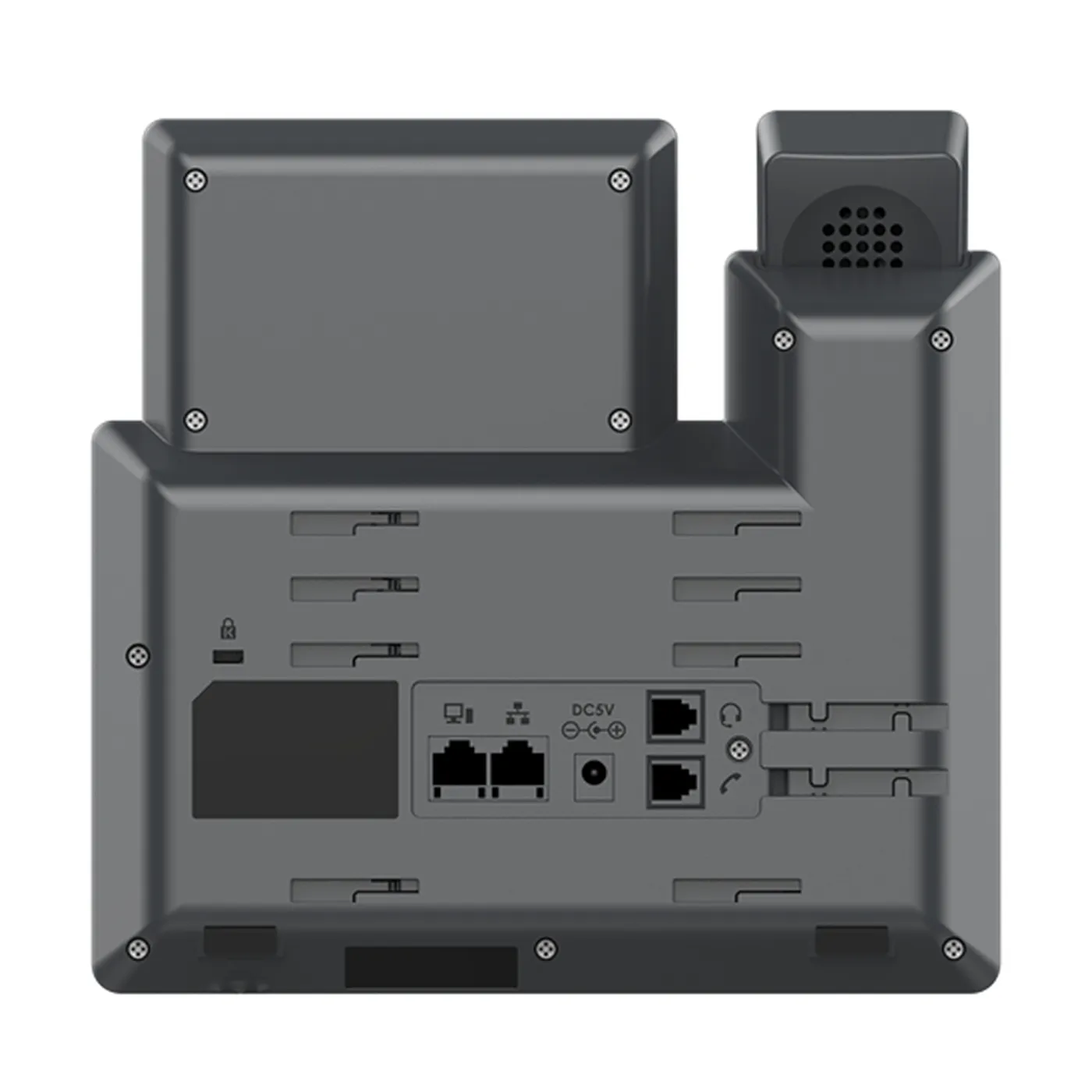 [110039] [GRP2604P] Grandstream - Teléfono IP 6 cuentas SIP pantalla LCD retroiluminada 2.7 pulgadas 132x64 PoE integrado dos puertos Gigabit 10/100/1000 Mbps