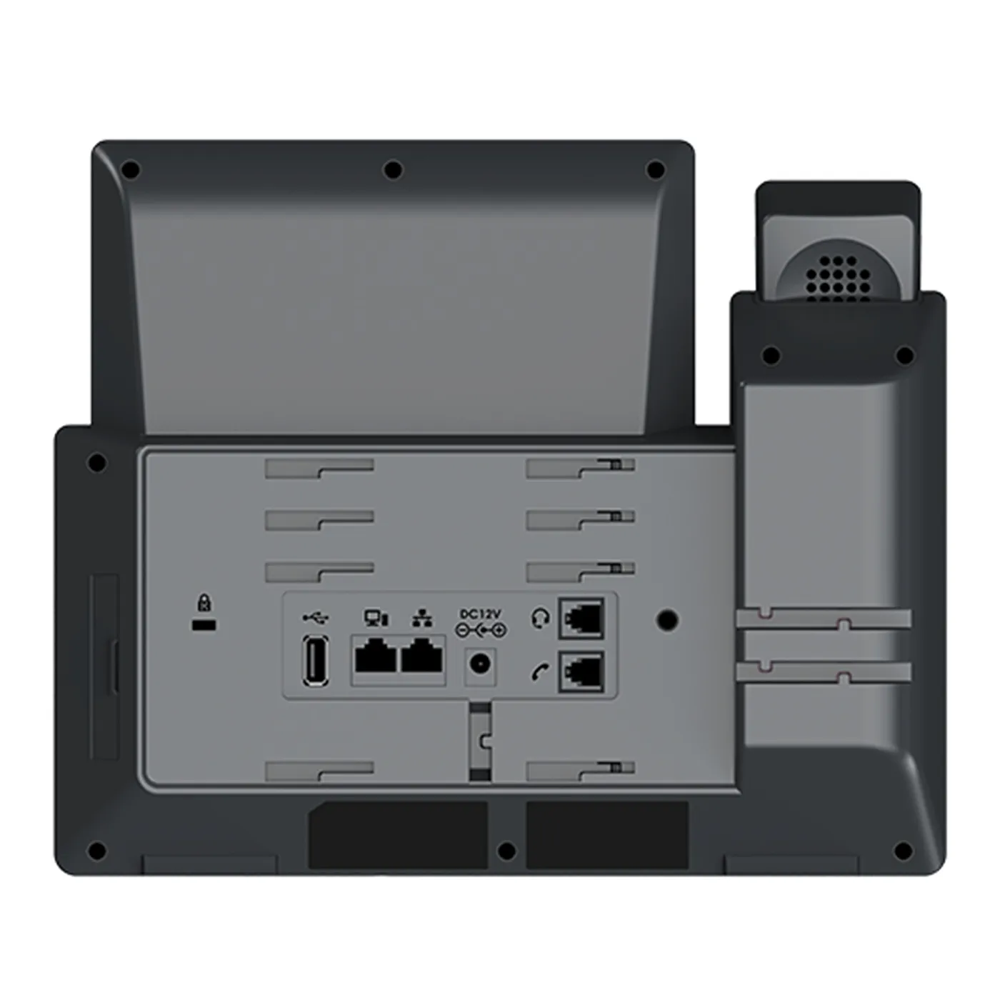 [110050] [GRP2670] Grandstream - Teléfono IP 12 líneas 16 cuentas SIP 48 teclas VPK pantalla táctil capacitiva 7 pulgadas 1024x600 PoE integrado dos puertos Gigabit Wi-Fi 6 doble banda Bluetooth