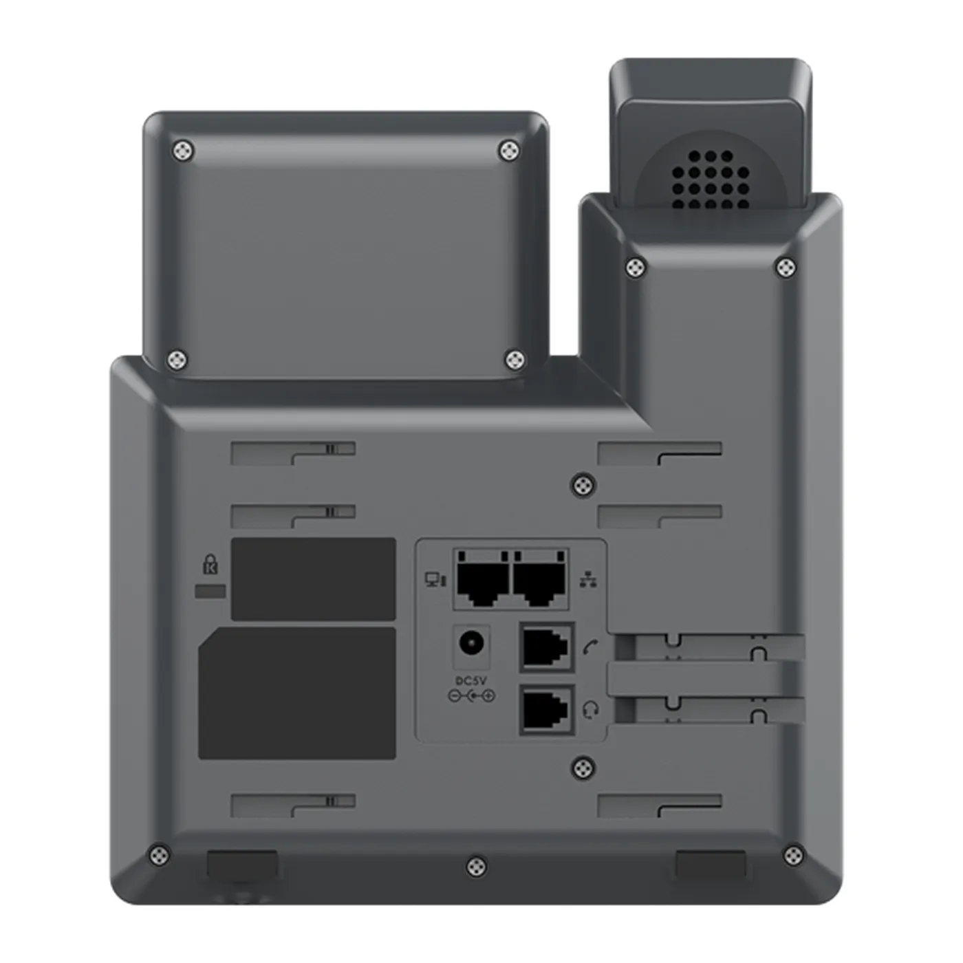 [110013] [GRP2601P] Grandstream - Teléfono IP 2 líneas 2 cuentas SIP pantalla LCD 2.4 pulgadas 132x48 PoE integrado dos puertos 10/100 Mbps soporte EHS