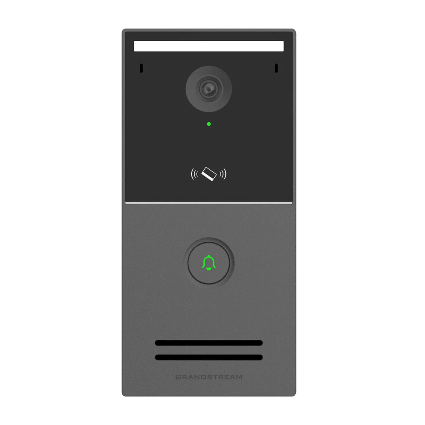 [110062] [GDS3727] Grandstream - Videoportero IP cámara Ultra HD de 4MP con HDR video hasta 1920x1080 carcasa plástica IP66 e IK07 Wi-Fi 6 doble banda 802.11a/b/g/n/ac/ax y Bluetooth BLE 5.0 1 relé SSR RFID 13.56MHz y 125kHz hasta 5000 tarjetas PoE 802.3a
