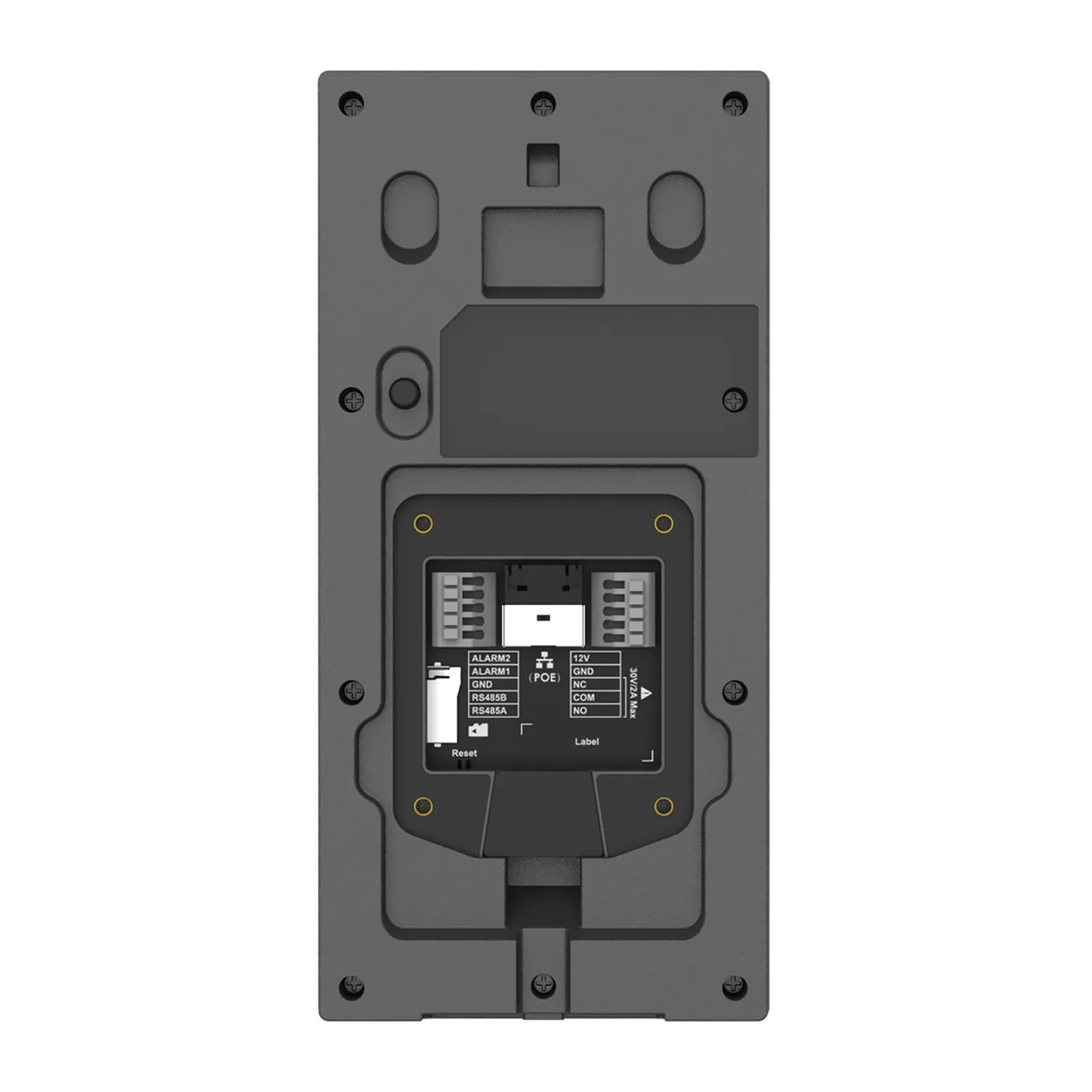 [110062] [GDS3727] Grandstream - Videoportero IP cámara Ultra HD de 4MP con HDR video hasta 1920x1080 carcasa plástica IP66 e IK07 Wi-Fi 6 doble banda 802.11a/b/g/n/ac/ax y Bluetooth BLE 5.0 1 relé SSR RFID 13.56MHz y 125kHz hasta 5000 tarjetas PoE 802.3a