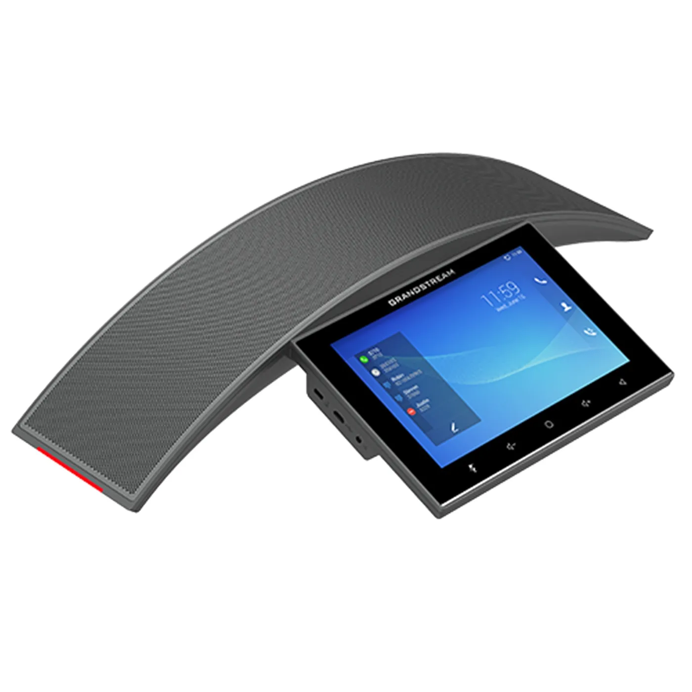 [110067] [GAC2570] Grandstream - Teléfono de Audioconferencia IP audioconferencia hasta 12 participantes puerto Gigabit con PoE+ y puerto de medios dedicado Wi-Fi 6 doble banda Bluetooth 5.0 empareja con 2 micrófonos inalámbricos GMD1208