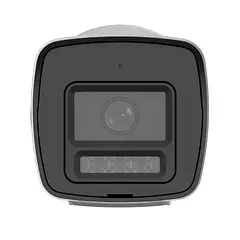 [DS-2CD1043G2-LIUF/SL(2.8mm)(O-STD)] Hikvision - Cámara HD Bullet con Audio de 2 Vias IP 2K [4MP] Lente 2.8mm Acusense Dual Light [Metal/Plástico]