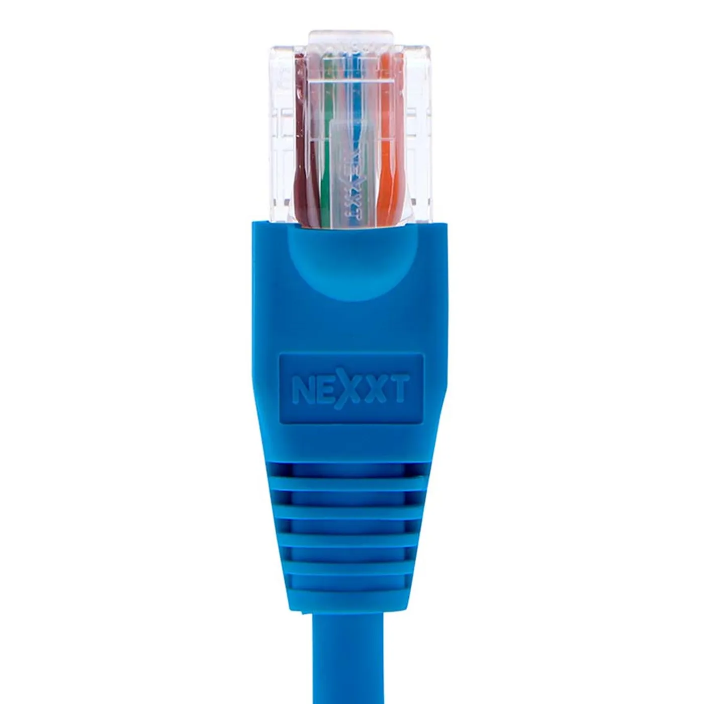 (AB360NXT24) Nexxt - Patch Cord UTP Multifilar Categoria 5E Azul 24AWG Revestimiento CM (3M/10ft) (Unidad)