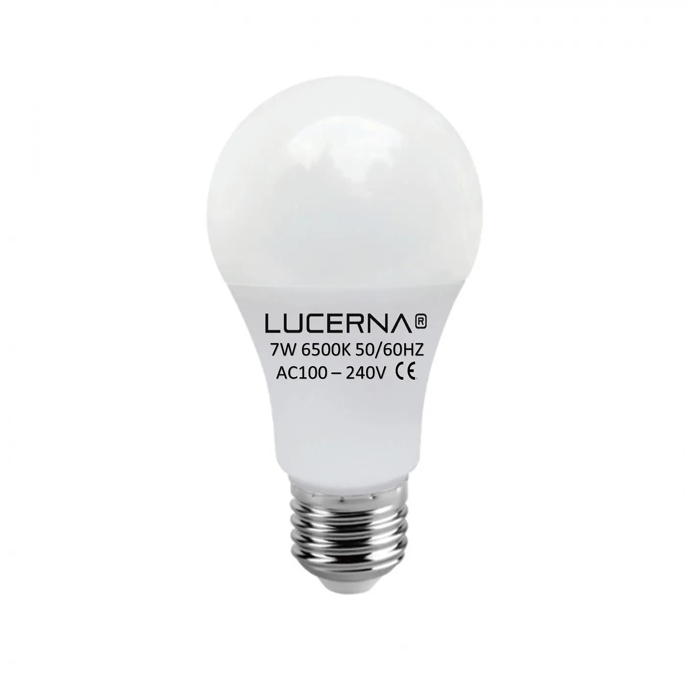 Bombillo LED Bulbo 7W 6500K Luz Fria 630lm Rosca E27 A60 Lucerna