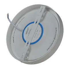 Lampara Panel Driver/Integrado LED 12W 6" 6500K Luz Fria Redonda Superficial 1080lm 615-SCL Lucerna