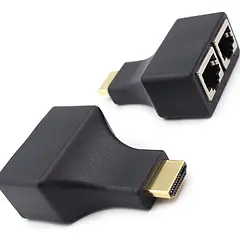 Extensor HDMI Macho a RJ-45 Pasivo 2C (30 Metros)