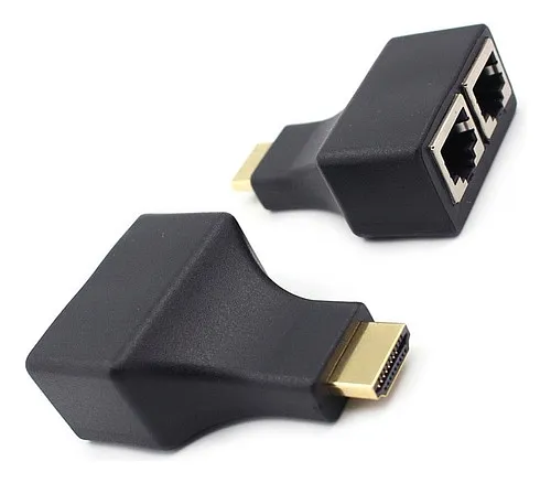 Extensor HDMI Macho a RJ-45 Pasivo 2C (30 Metros)
