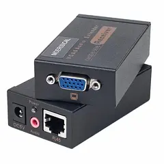 Extensor VGA a RJ-45 Activo (100 Metros)