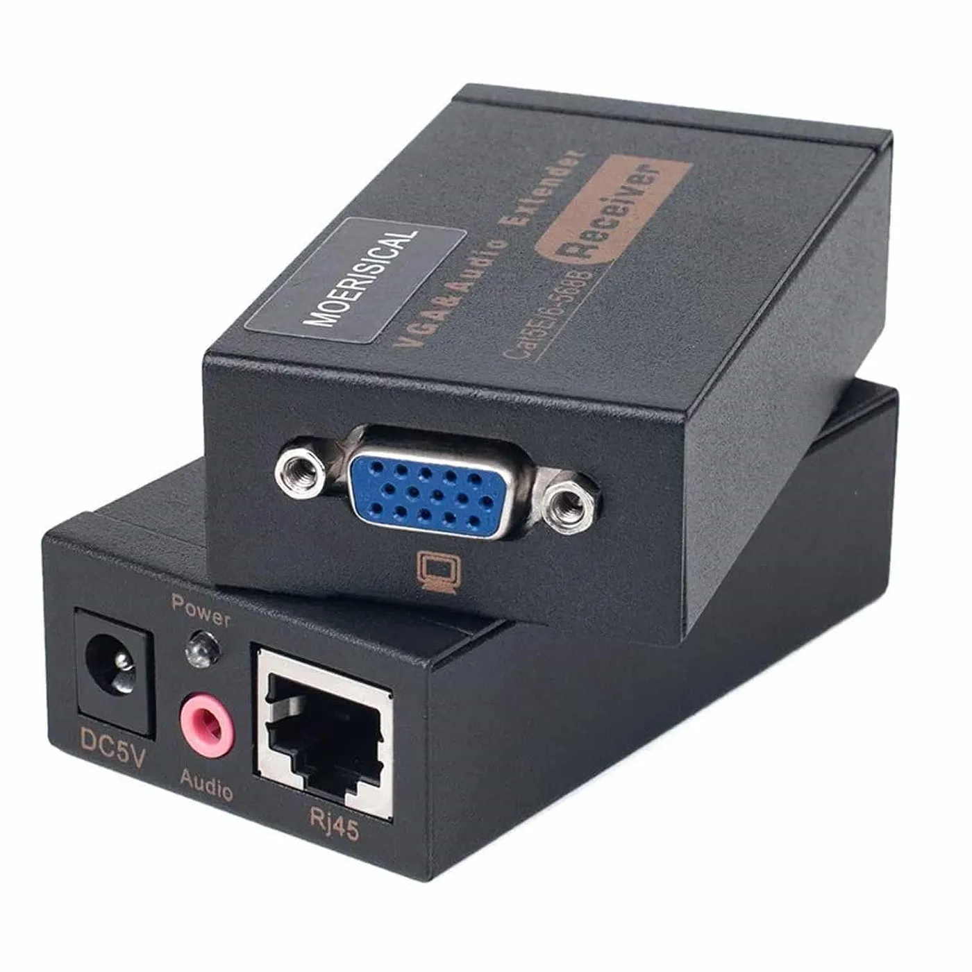 Extensor VGA a RJ-45 Activo (100 Metros)