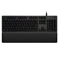 Teclado Mecánico RGB LIGHTSYNC Gaming Alambrico USB (Inglés) Logitech (Negro) G513
