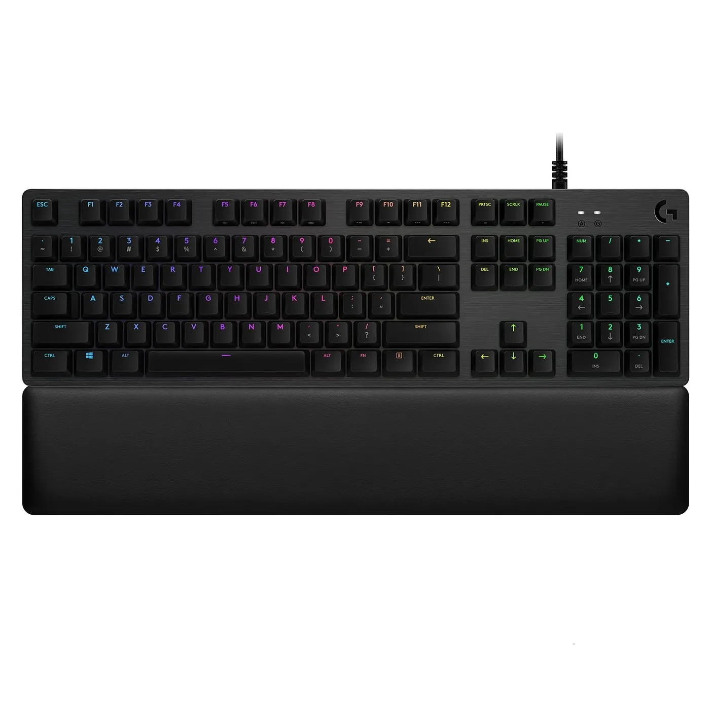 Teclado Mecánico RGB LIGHTSYNC Gaming Alambrico USB (Inglés) Logitech (Negro) G513