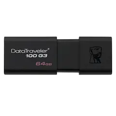 (DT100G3/64GB) Kingston - Pendrive Data Traveler G3 64Gb Unidad Flash USB 3.1