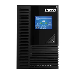 (FDC-1000T) Forza - UPS En Línea Sinusoidal 1000VA/900W Torre Pantalla LCD 110V (3) x NEMA 5-15R (3 en Reseva)