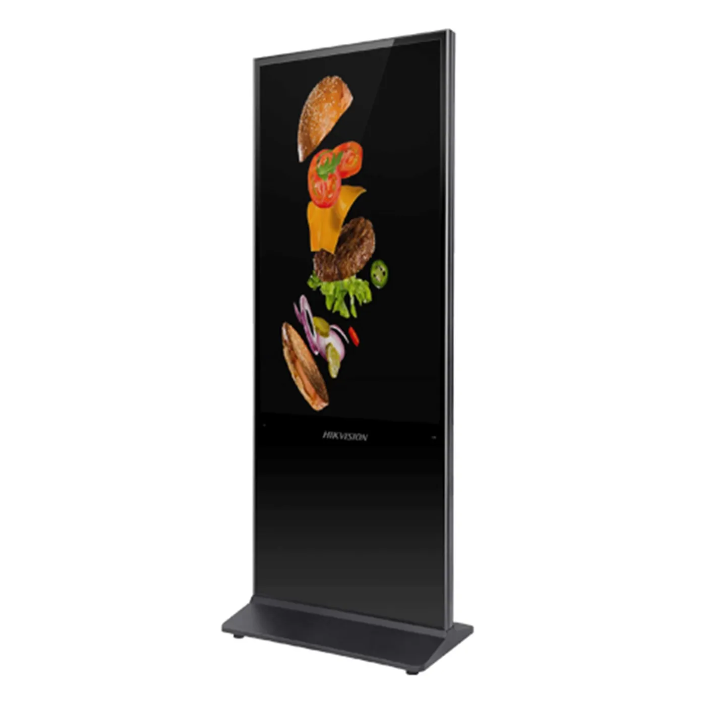 [DS-D6043UL-B/S] Hikvision - Pantalla de 43" 4K para Publicidad Digital Base para Piso (Totem) Puertos USB Entrada de Video HDMI y VGA WiFi Altavoz Integrada