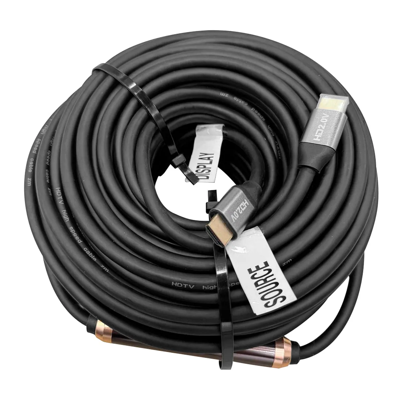 [CAB141] Cable HDMI Macho Doble HD 2K/4K con Chip [50 Metros]