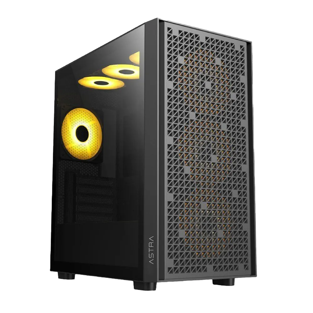 [AS303] Astra - Case Gaming 4 Fan RGB [Negro]