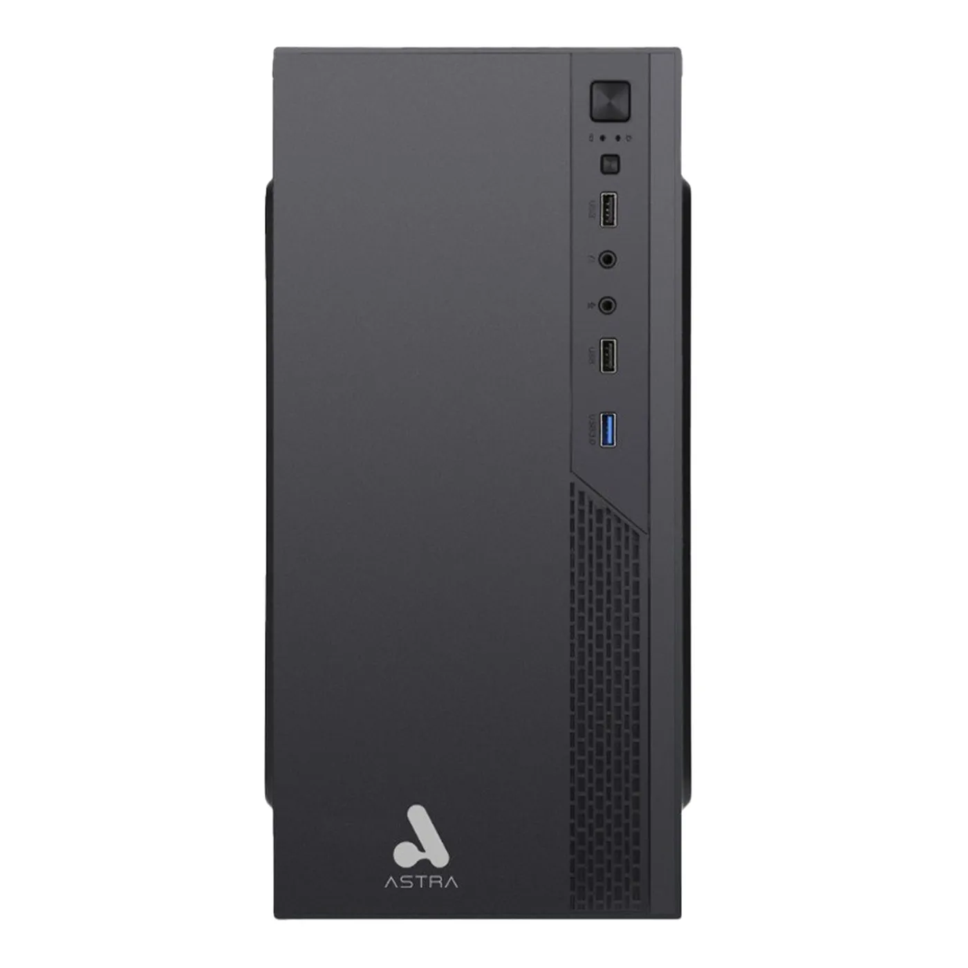 [AS304] Astra - Case Gaming Vidrio Templado 3 Fan RGB [Negro]