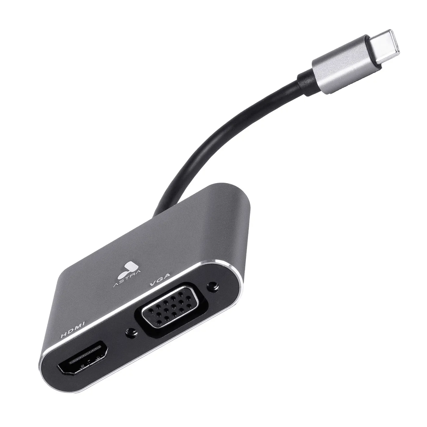 [CHB016] Astra - Adaptador Tipo C a HDMI / VGA