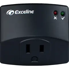 (GSM-LPM120) Exceline - Protector de Laptop Router Modem 110V (Enchufable)