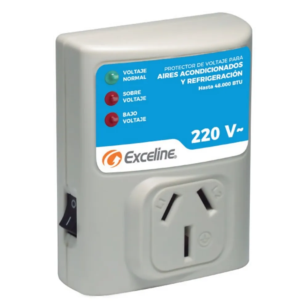 (GSM-RE220CS) Exceline - Protector de A/A 27000btu 220V Toma China (Enchufable)