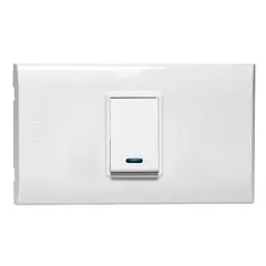 Interruptor Simple Pequeño Serie B Blanco B512S-W Igoto
