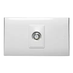 Toma para TV Serie B Blanco B302-W Igoto
