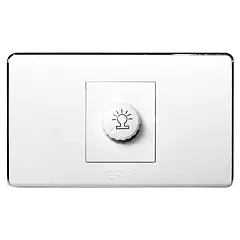 Interruptor Dimmer Serie A Blanco A6081 Igoto
