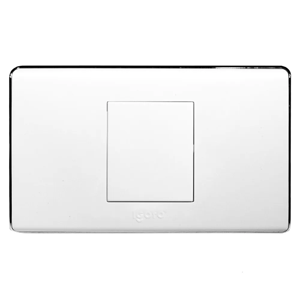 Tapa Ciega 4x2 Serie A Blanco A6000 Igoto