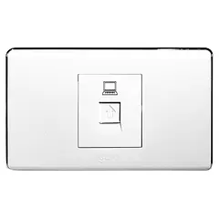 Toma de Red RJ-45 Serie A Blanco A6073 Igoto