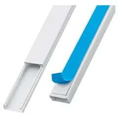 [TR-CANA10X10-2M-1UND] Trunking - Canaleta PVC con Pega 10x10x2000 [Unidad]