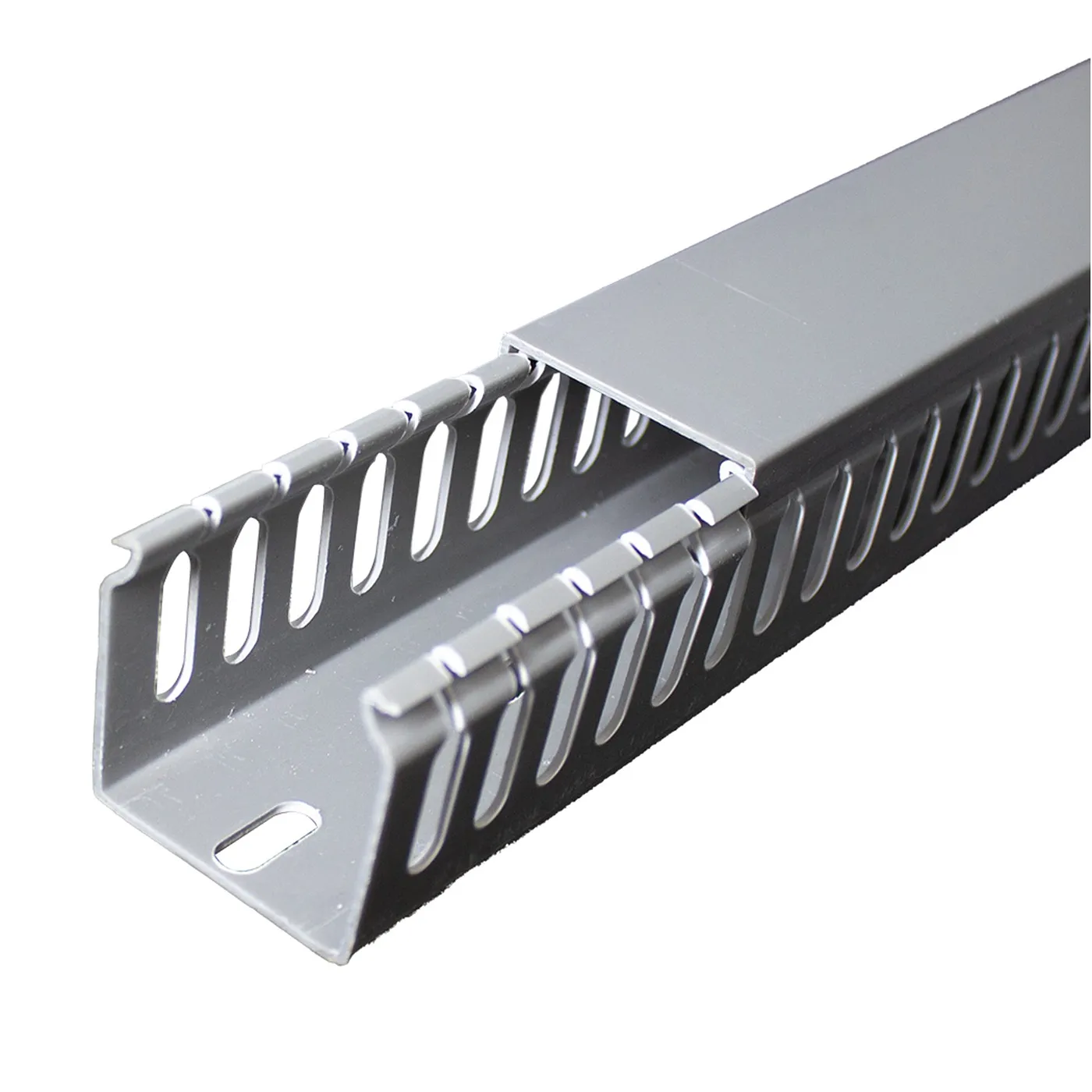 [ATY-CR6080G] Beconnect - Canaleta Ranurada 60x80x2000 Gris [Unidad]