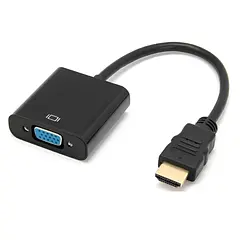 Convertidor Video HDMI Macho a VGA-H S/Audio