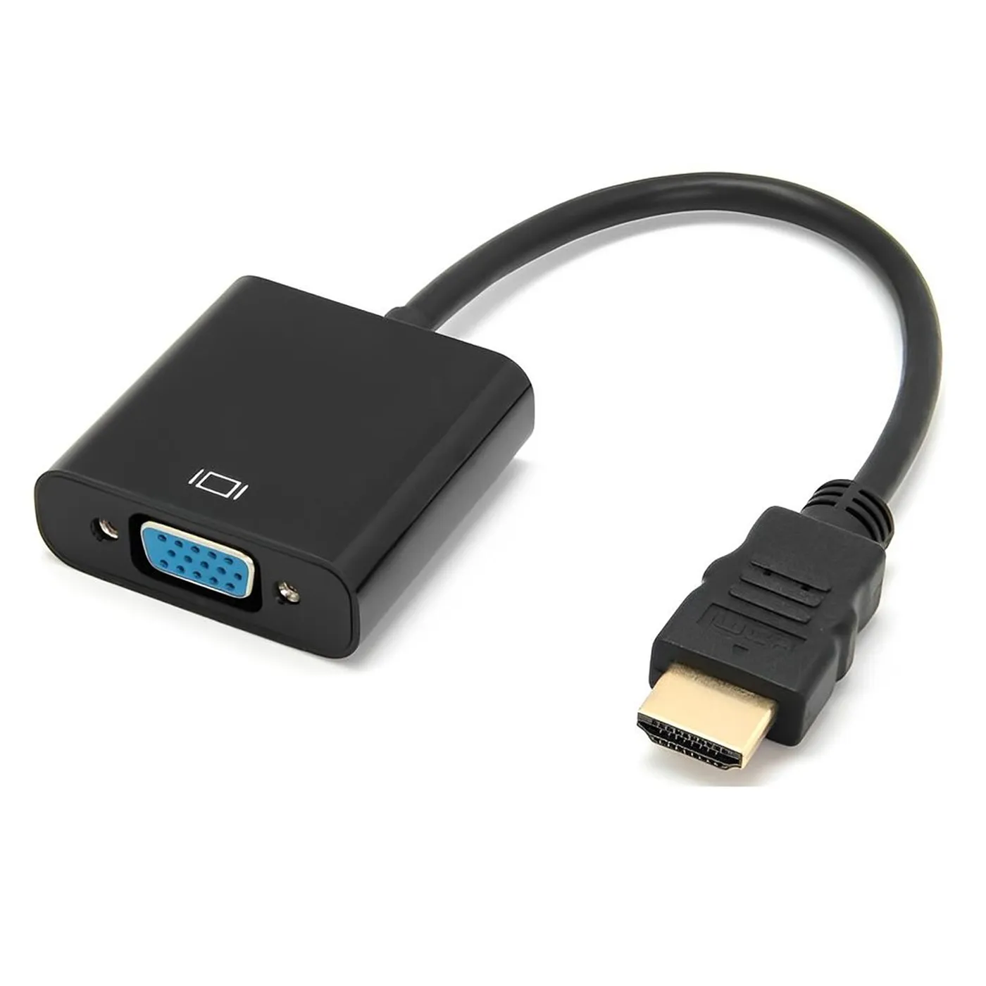 Convertidor Video HDMI Macho a VGA-H S/Audio