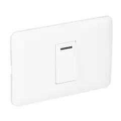 [C512-W] Igoto - Interruptor Simple Serie Clasica [Blanco]