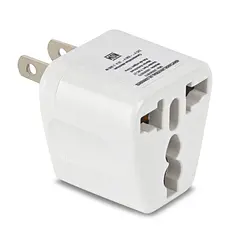 [ADA034-1] Adaptador Europeo a Americano 3 Pin [Unidad]