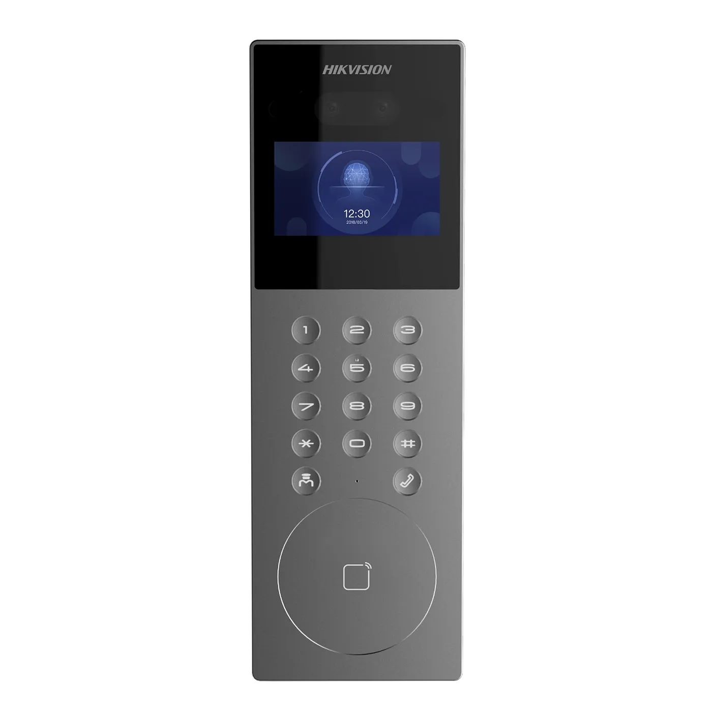 Video Portero Ip 2 Mp / 1080P / Reconocimiento Facial / Tarjeta Mifare / App / Angulo 120° / Poe / IP65