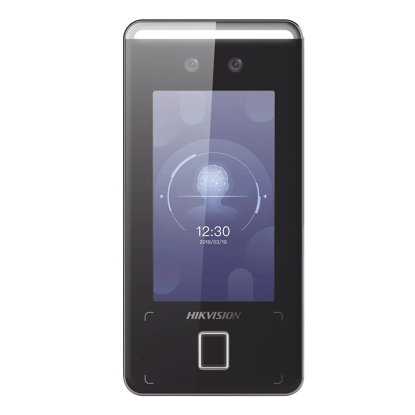(DS-K1T341CMFW) Hikvision - Terminal WiFi de Reconocimiento Facial Soporta P2P Hik-Connect 3.000 Usuarios QR y Videoportero