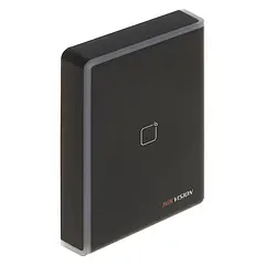 (DS-K1108AE) Hikvision - Lector de Tarjetas Proximidad Mifare Protocolo RS-485 Wiegand (W26, W34) y OSDP